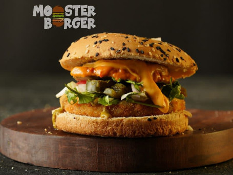 Cheesy Mex Monster Burger
