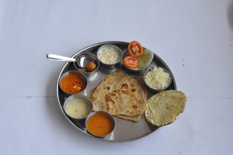 Paratha Mini Jain Thali