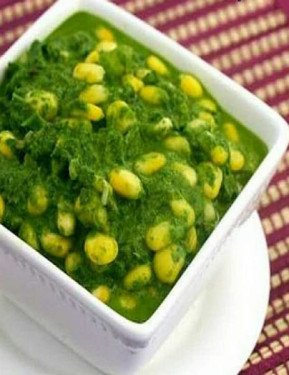 Corn Lasooni Palak