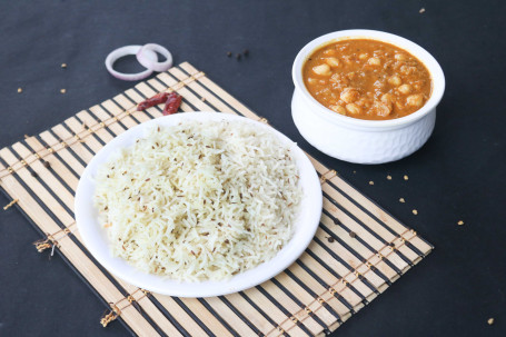 Masala Chole Jeera Rice Combo