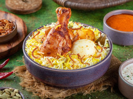 Special Dum Chicken Egg Biryani