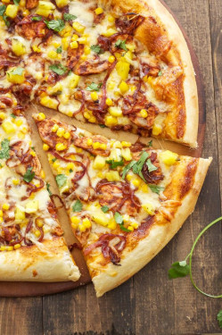 Chicken Popcorn Corn Pizza