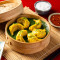 Chicken Cheese Steamed Momos (6Pcs)