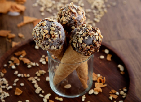 Choco Nut Belgian Cone (110 Gm)