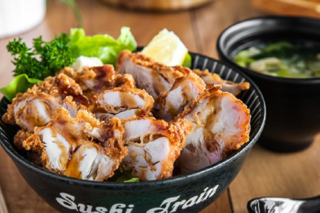 Chicken Karaage Rice Bowl Set