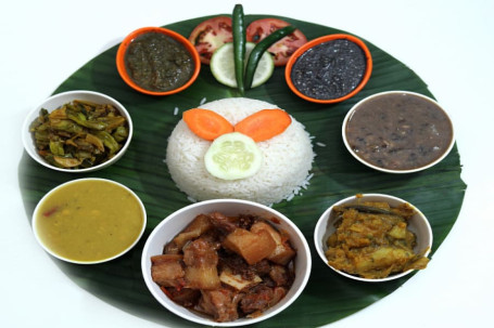 Pork Bamboo Shoot Thali