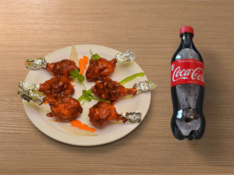 Chicken Drumstick (6 Pcs) Coke 750 Ml Pet Bottle