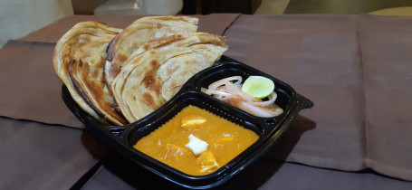 Paneer Makhanwala Laccha Paratha Combo