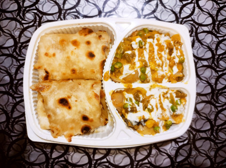 Paratha With Deluxe Mix Vegetable