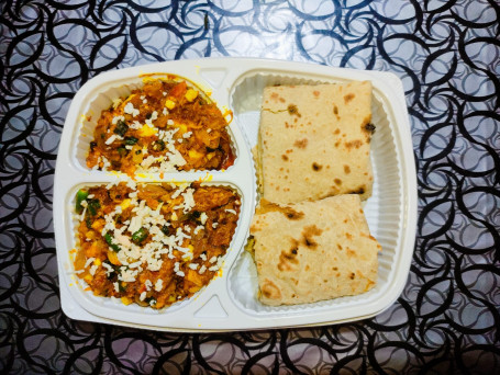 Roti With Chicken Egg Bharta