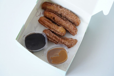 Classic Churros W Biscoff And Ganache Dip