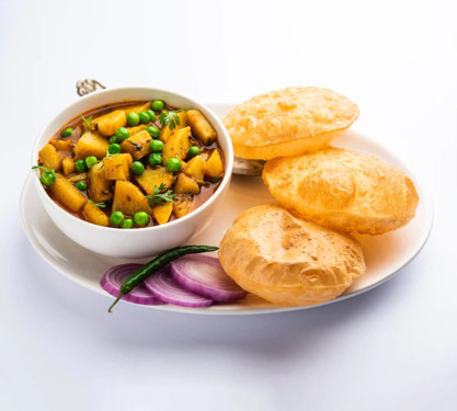 Masala Puri With Subji (3 Pcs)