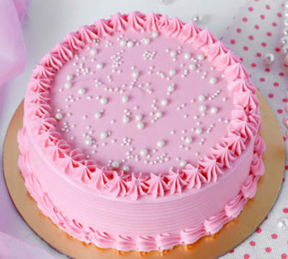 Pearly Strawberry Cake [1/2 Kg]