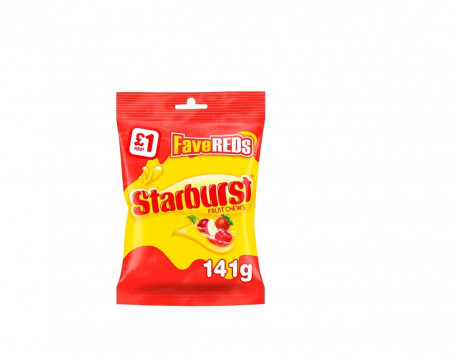 Starburst Fave Reds Fruit Chews Sweets Treat Bag