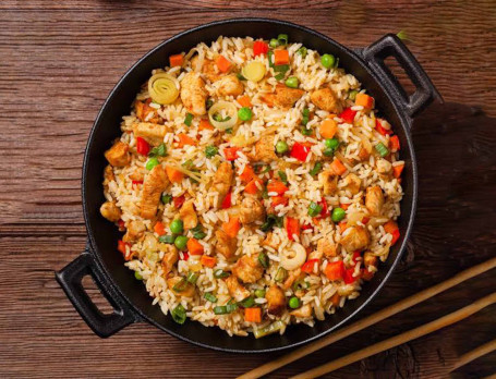 Mix Fried Rice [Chicken+Egg+Paneer]