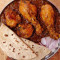 Roti [4 Pieces] Chicken Kosha Or Kadhai Chicken [2 Pieces]