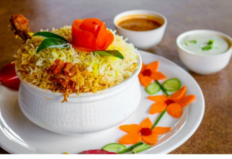 Kalmi Biryani 2 Pieces Chicken