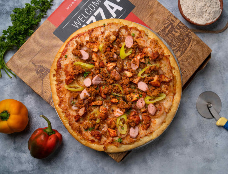 8 Chicken Tikka Special Pizza