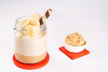 Peanut Butter Banana Ice Cream Jar