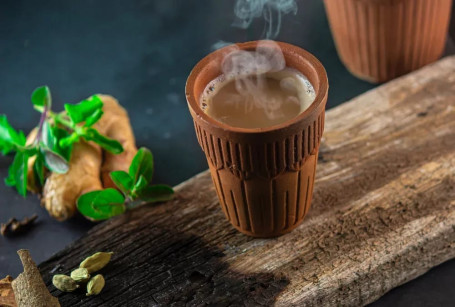 Ginger Jaggery Chai (Serves 5 Cups)
