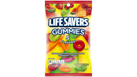 Life Savers Gummies Fünf Geschmacksrichtungen 7 Oz.