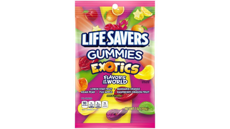 Lifesavers Gummies Exotic 7 Oz