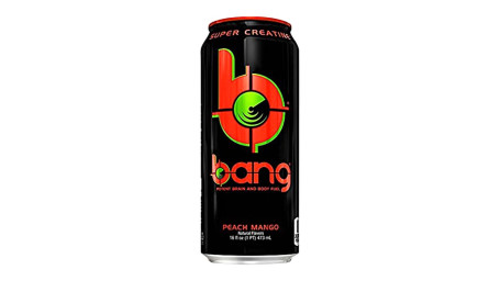 Bang Peach Mango Energy Drink 16 Oz.