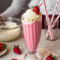 Strawberry Milkshake With Muskmelon Juice 350Ml