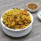 Mughalai Chicken Boneless Biryani Served With Raita And Salan (Serves 2) (1100 Ml)