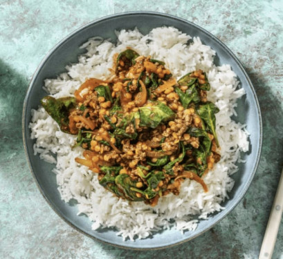 Bagara Rice With Paneer Kheema