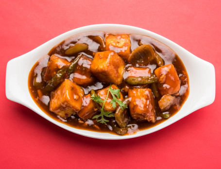 Chilli Paneer With Juicy Gravy Pure Veg