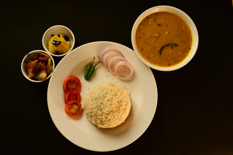 Bhat Aru Gahori Fry Rice With Pork Dry Fry)