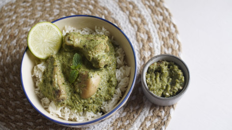 Coriander Chicken Spicy Rice Bowl