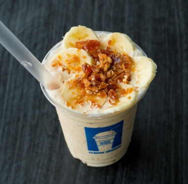 Banana Caramel Crunch Thick Shake (350 Ml)