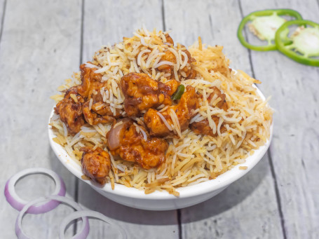 Chicken 65 Biryani Spicy