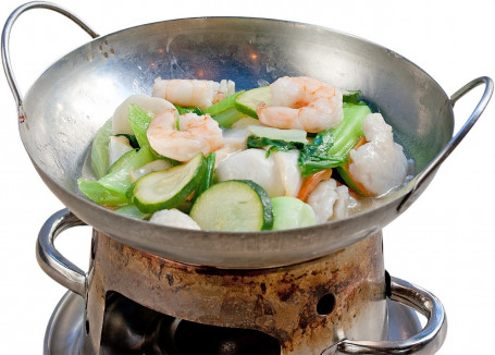 Seafood Vegetable Hot Pot