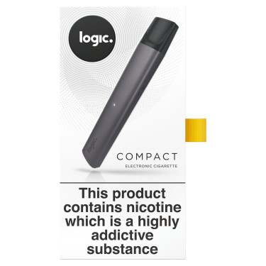 Logic Compact Charcoal Starter Kit Electronic Cigarette