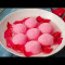 Rose Sponge Rasgulla