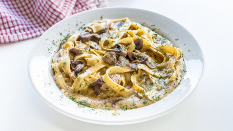 Mushroom And Cream Tagliatelle