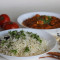 Jeera Rice With Paneer Makhni