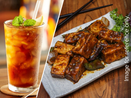 Chilli Paneer Lemon Ice Tea