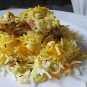 Fisch-Biryani