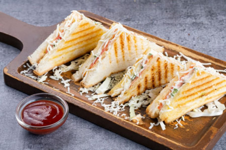 Veg Cheese Tomato Chilli Sandwich