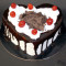 Heart Shape Black Forest 500Gm