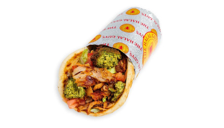 Chicken Shawarma Falafel Sandwich