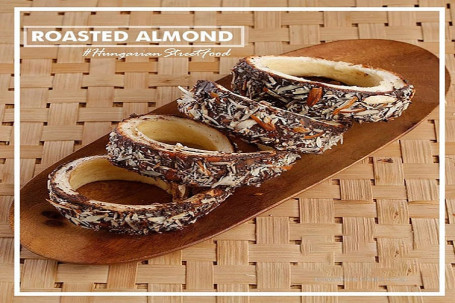 Roasted Almonds Chimney Cakes