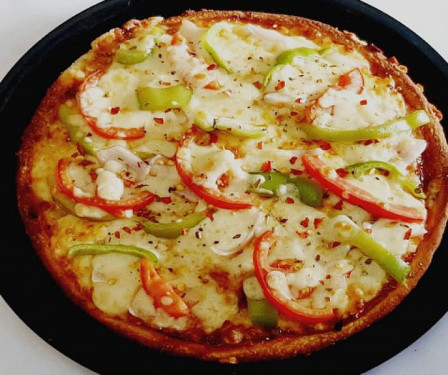 Garden Vegetable Pizza To Regular Crust