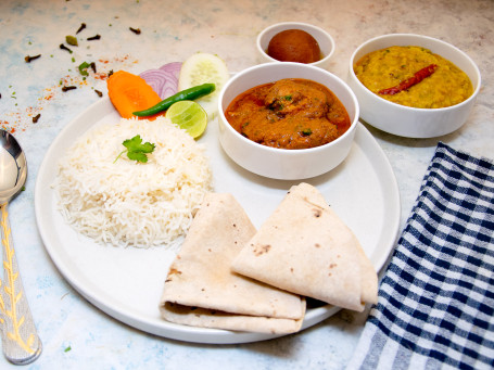 Punjabi Chicken Achari Full Meal