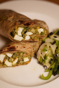 Jamaican Paneer Wrap