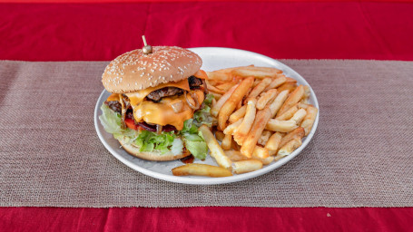 Deluxe-Burger-Kombi